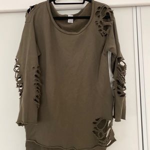 NSF Nellie Distressed Sweatshirt